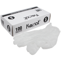 Karat Vinyl Powder-Free Gloves (Clear) - Small - 1,000 ct