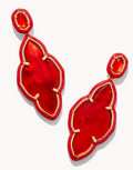 Kendra Scott Abbie Gold Framed Statement Earring
