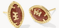Kendra Scott Football Stud Earrings