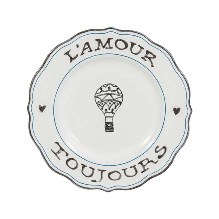 L'Amour Toujours Dessert/Salad Plate Assorted - Set of 4 by Juliska Additional Image-2