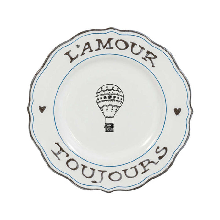 L'Amour Toujours Dessert/Salad Plate Assorted - Set of 4 by Juliska Additional Image-4