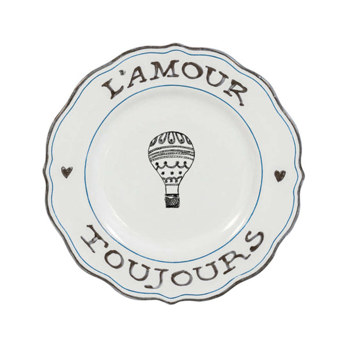 L'Amour Toujours Dessert/Salad Plate Assorted - Set of 4 by Juliska Additional Image-5