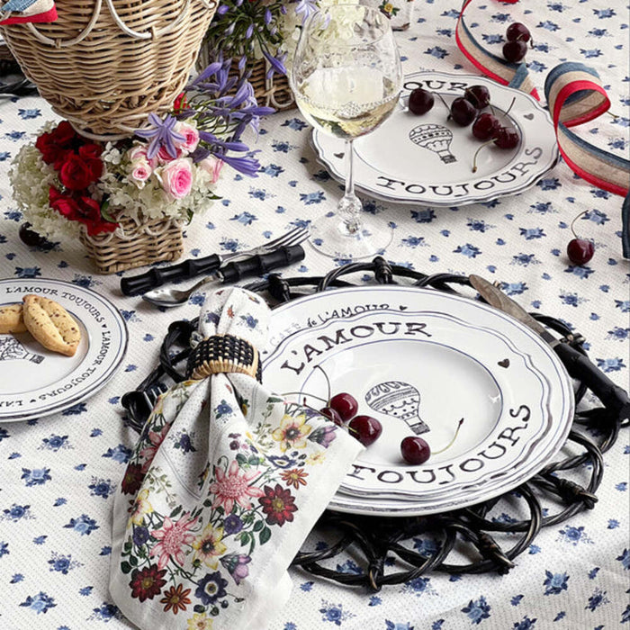 L'Amour Toujours Dessert/Salad Plate Assorted - Set of 4 by Juliska Additional Image-7