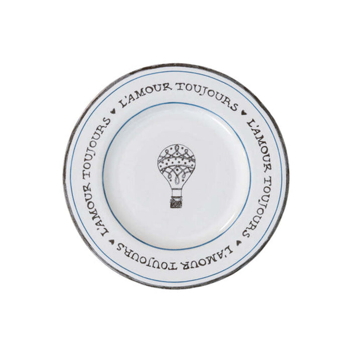 L'Amour Toujours Side/Cocktail Plate by Juliska