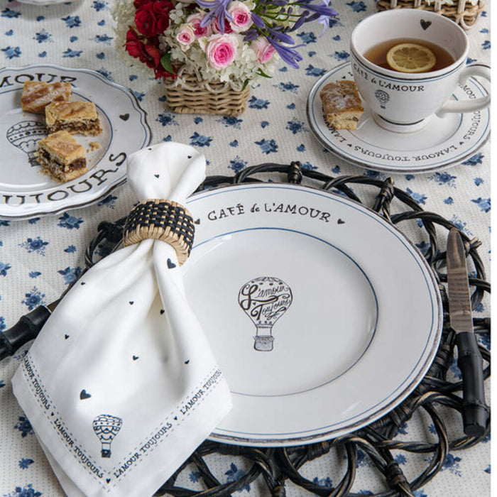 L'Amour Toujours Side/Cocktail Plate by Juliska Additional Image-3