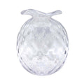 Large Clear Pineapple Texture Bud Vase by Mariposa