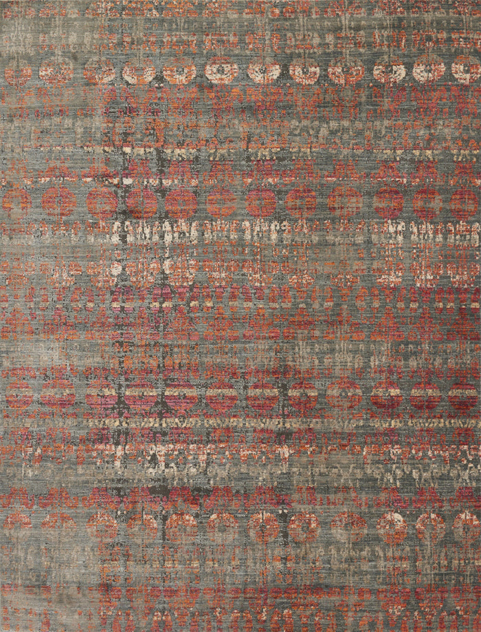 Loloi Javari Rug | Steel / Sunrise Loloi