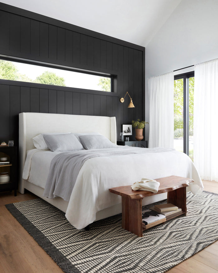 Loloi Kenzie Rug | Ivory / Charcoal Loloi