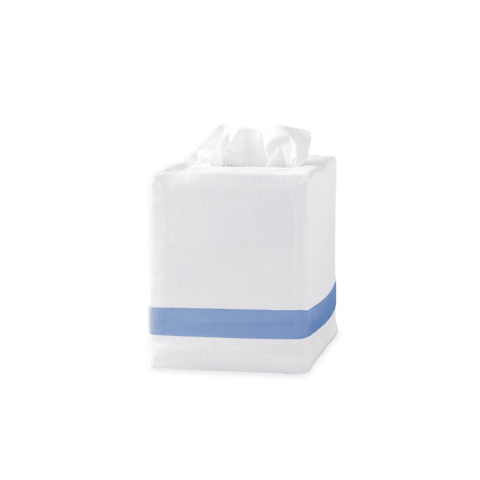 Lowell Tissue Box Cover Azure