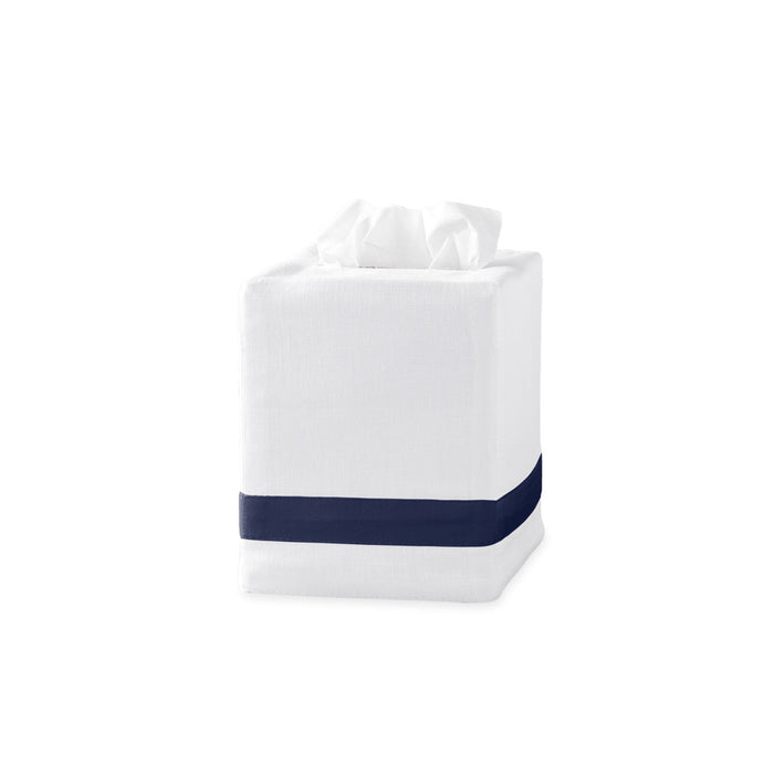 Lowell Tissue Box Cover Navy