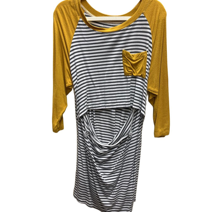 LS Nursing Shirt - Striped