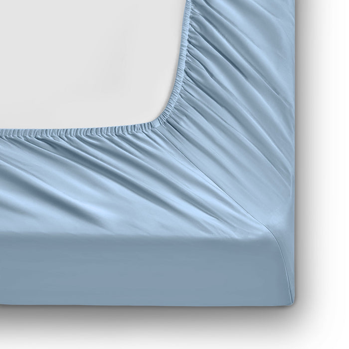 Luxe Smooth Sateen Solid Sheet Set - California Design Den