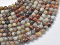 Mexican Crazy Lace Agate Beads, 6mm Round Beads-BeadBasic