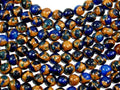 Mosaic Stone Beads, Round, 6mm-BeadBasic