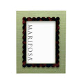 Palma Faux Grasscloth And Tortoise 5X7 Frame by Mariposa