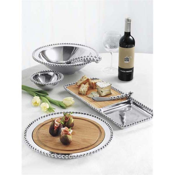 Pearled Serving Bowl by Mariposa Additional Image 2