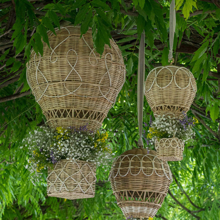 Provence Rattan 14" Hot Air Balloon by Juliska Additional Image-7