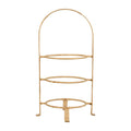 Provence Rattan Triple Tiered Server - Whitewash by Juliska