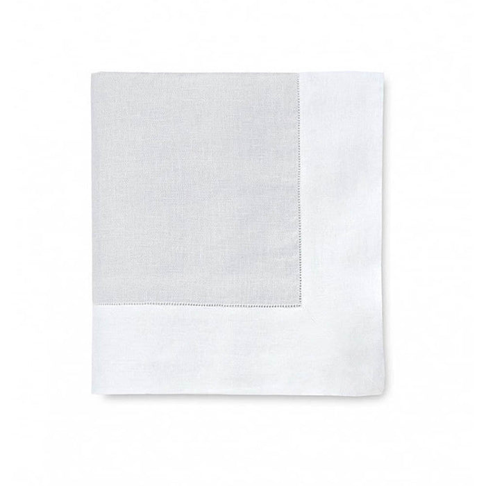 Silver/White / Oblong Tablecloth (66" x 106")