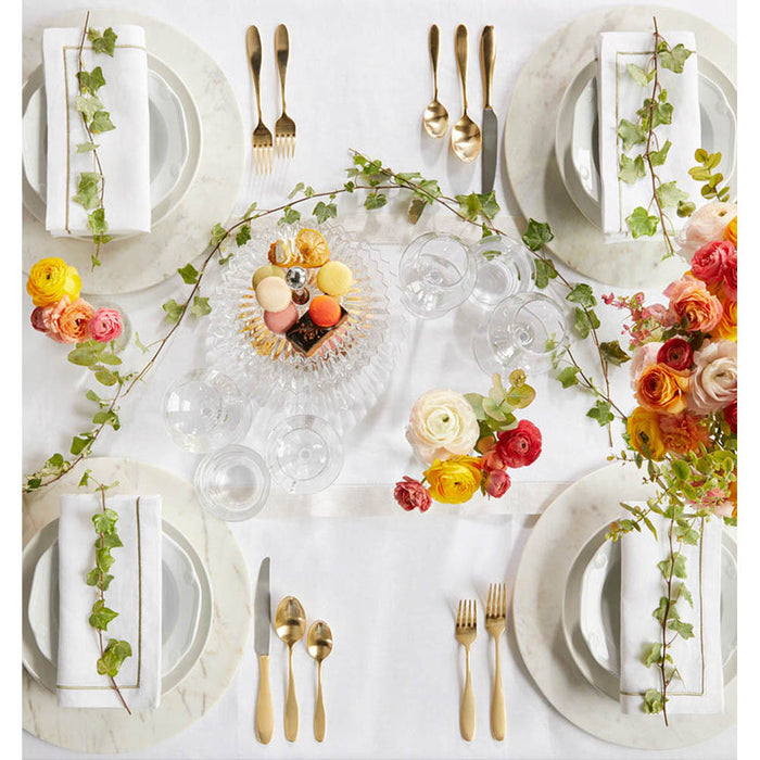 Seaton 20" x 20" Dinner Napkin - Set of 4 by SFERRA Additional Image - 3
