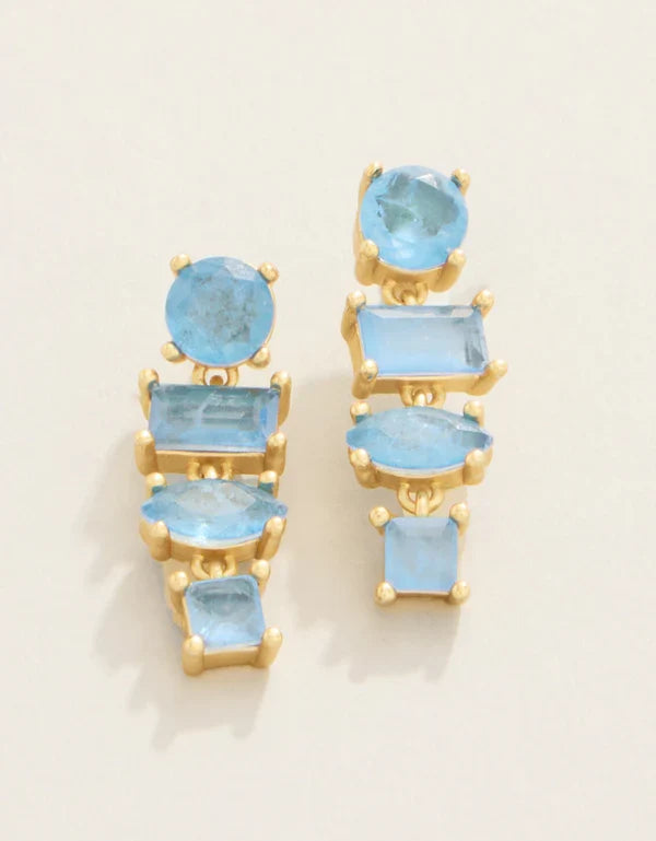 Spartina - Earrings - Lee - Blue - Findlay Rowe Designs