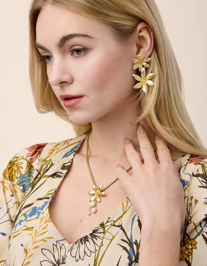 Spartina - Earrings - River Lily - Findlay Rowe Designs