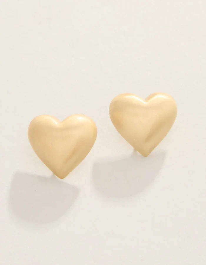 Spartina - Earrings- Anastasia Heart Stud - Findlay Rowe Designs
