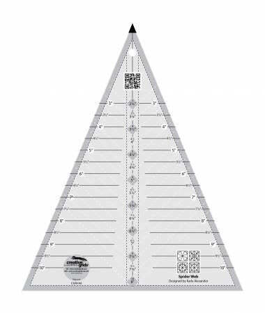 Spider Web Triangle Ruler