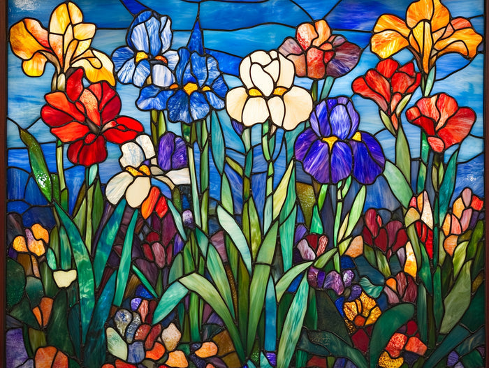 Stained Glass Garden of Eternal Spring