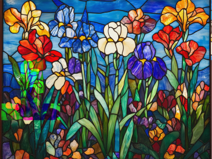 Stained Glass Garden of Eternal Spring