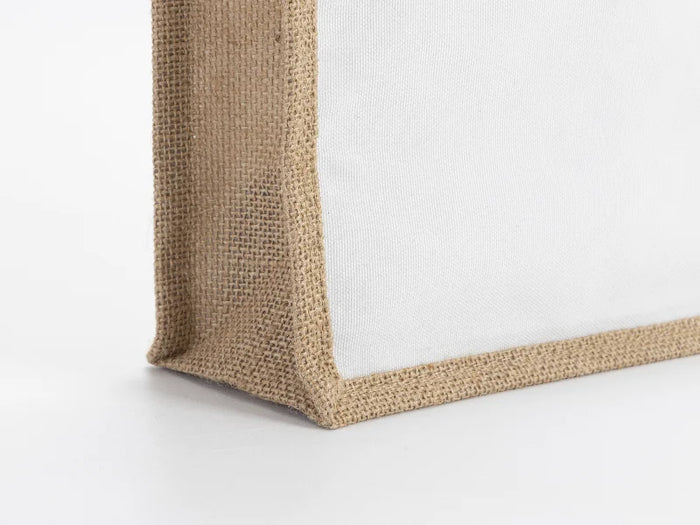 Sublimation Blanks Jute Tote bag(30*30*19cm)