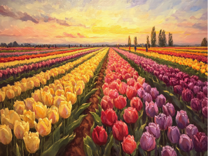 Sun-Kissed Tulip Festival