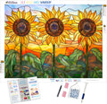Sunflowers in the Morning Light