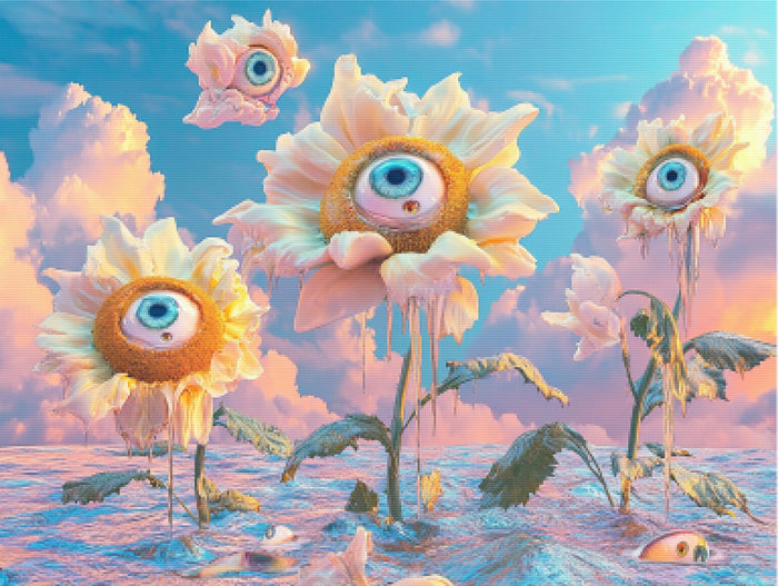 Surreal Dream Flowers