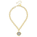 Susan Shaw - Necklace - Buffalo Nickel Mixed Link - Findlay Rowe Designs