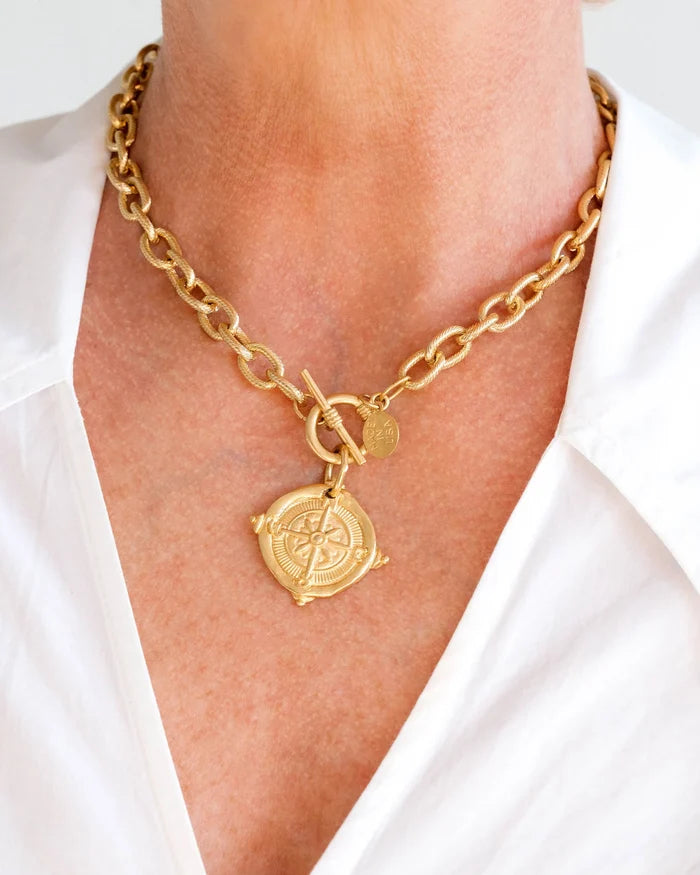 Susan Shaw - Necklace - Compass Toggle - Findlay Rowe Designs