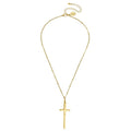 Susan Shaw - Necklace - Dainty Tall Cross - Findlay Rowe Designs