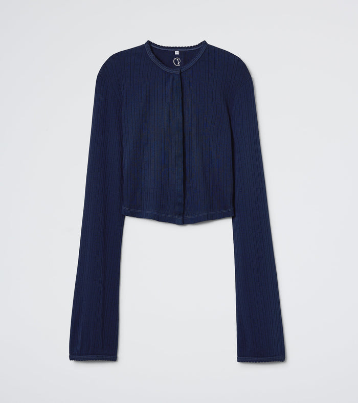 The Catnap Cardigan - Navy