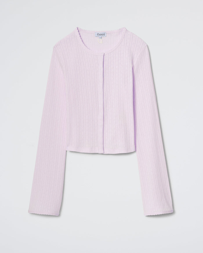 The Catnap Cardigan - Petal