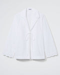 The Eyelet Lobby Shirt - White