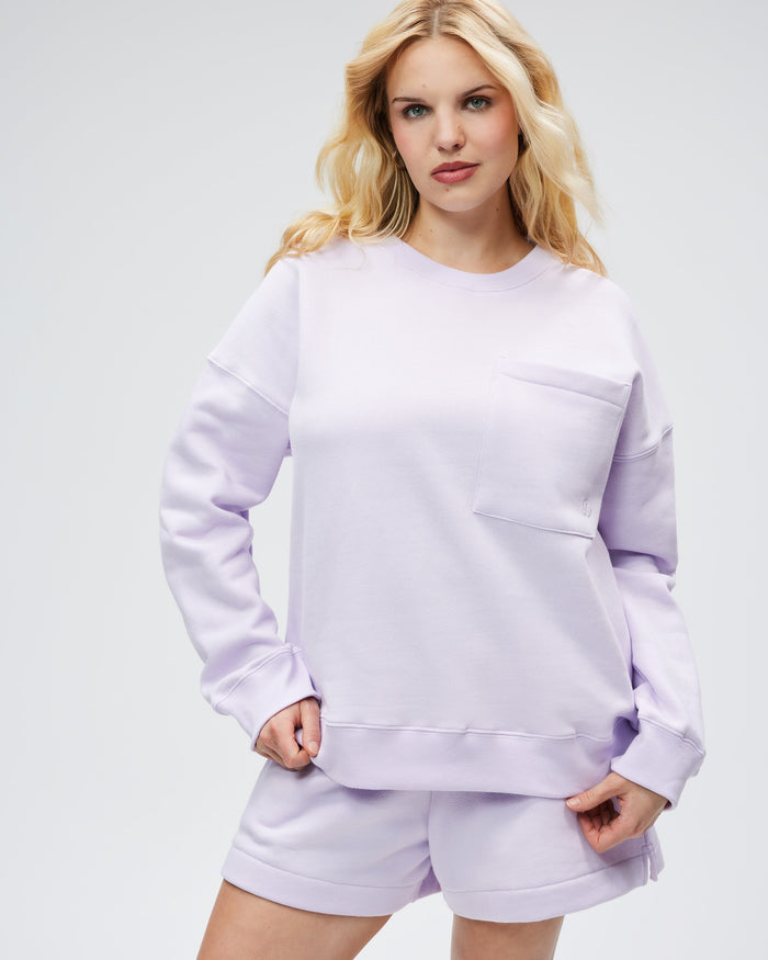 The Golden Night Sweatshirt - Petal