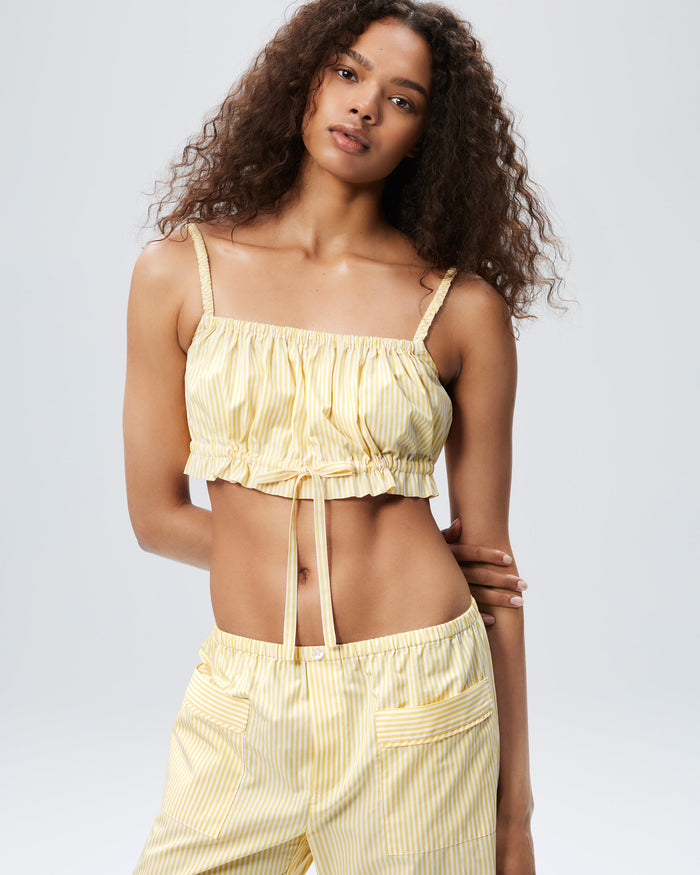 The Heatwave Bralette - Sun Stripe