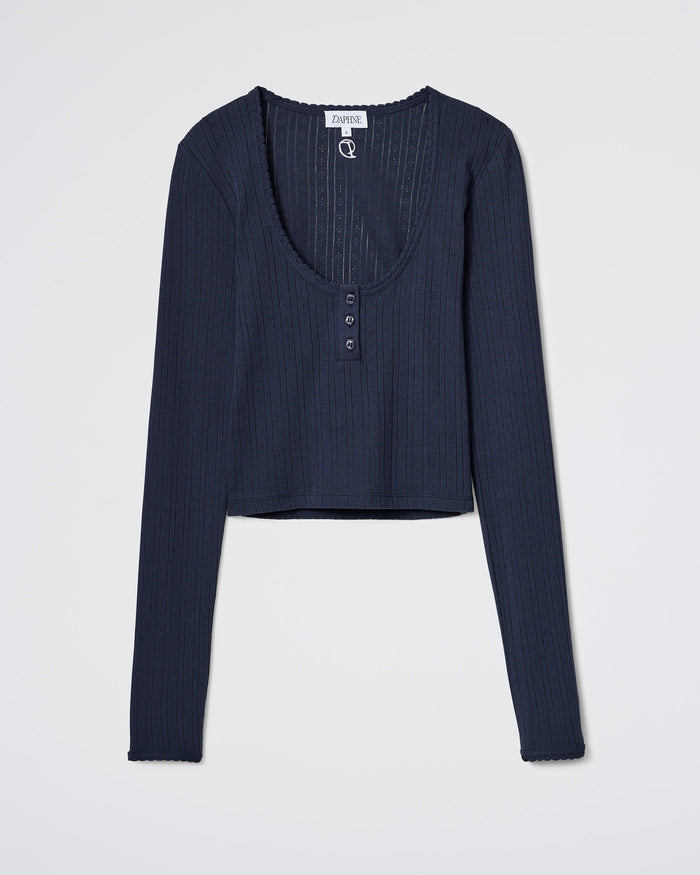 The Lullaby Henley - Navy