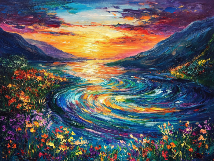The Rainbow River of Spring Renewal