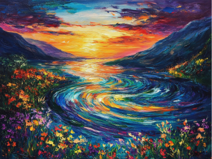 The Rainbow River of Spring Renewal