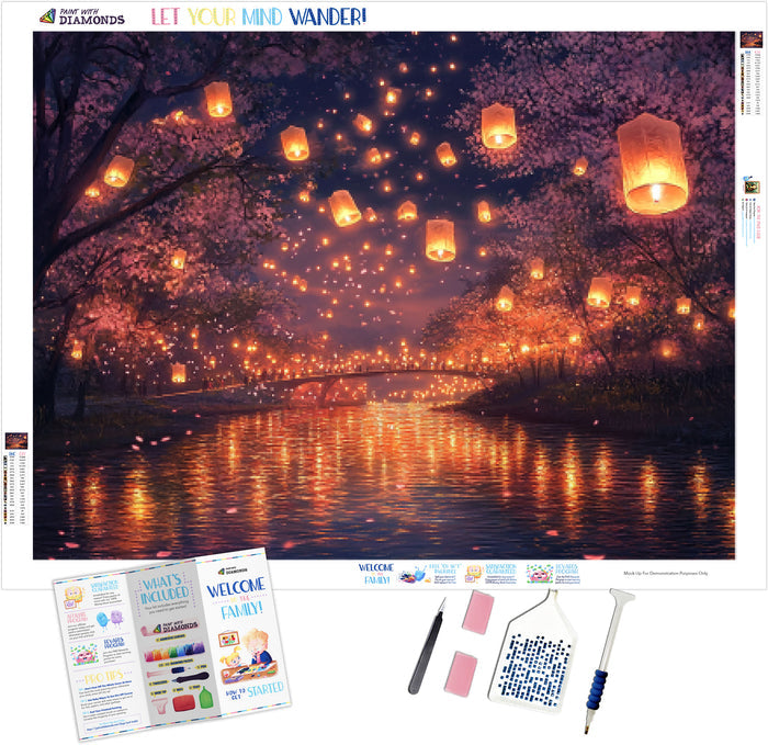 The Springtime Sky Lantern Festival