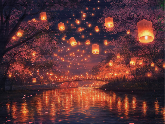 The Springtime Sky Lantern Festival