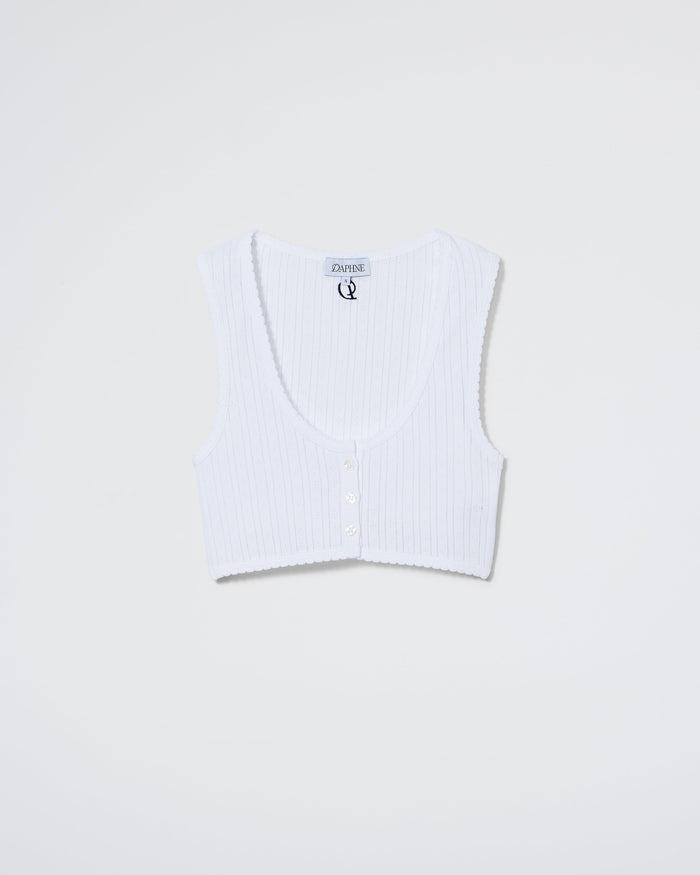 The Sunset Bralette - White