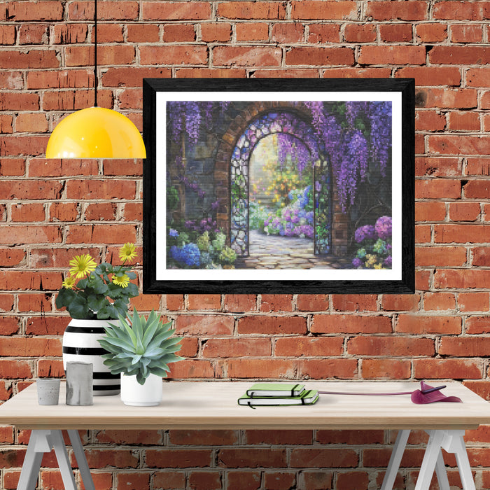 The Whispering Wisteria Gate