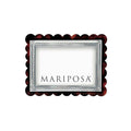 Tortoise Scallop Signature 4X6 Frame by Mariposa